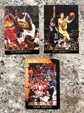1998 Press Pass & 1991 Star Pics Basketball Cards - Set of 3